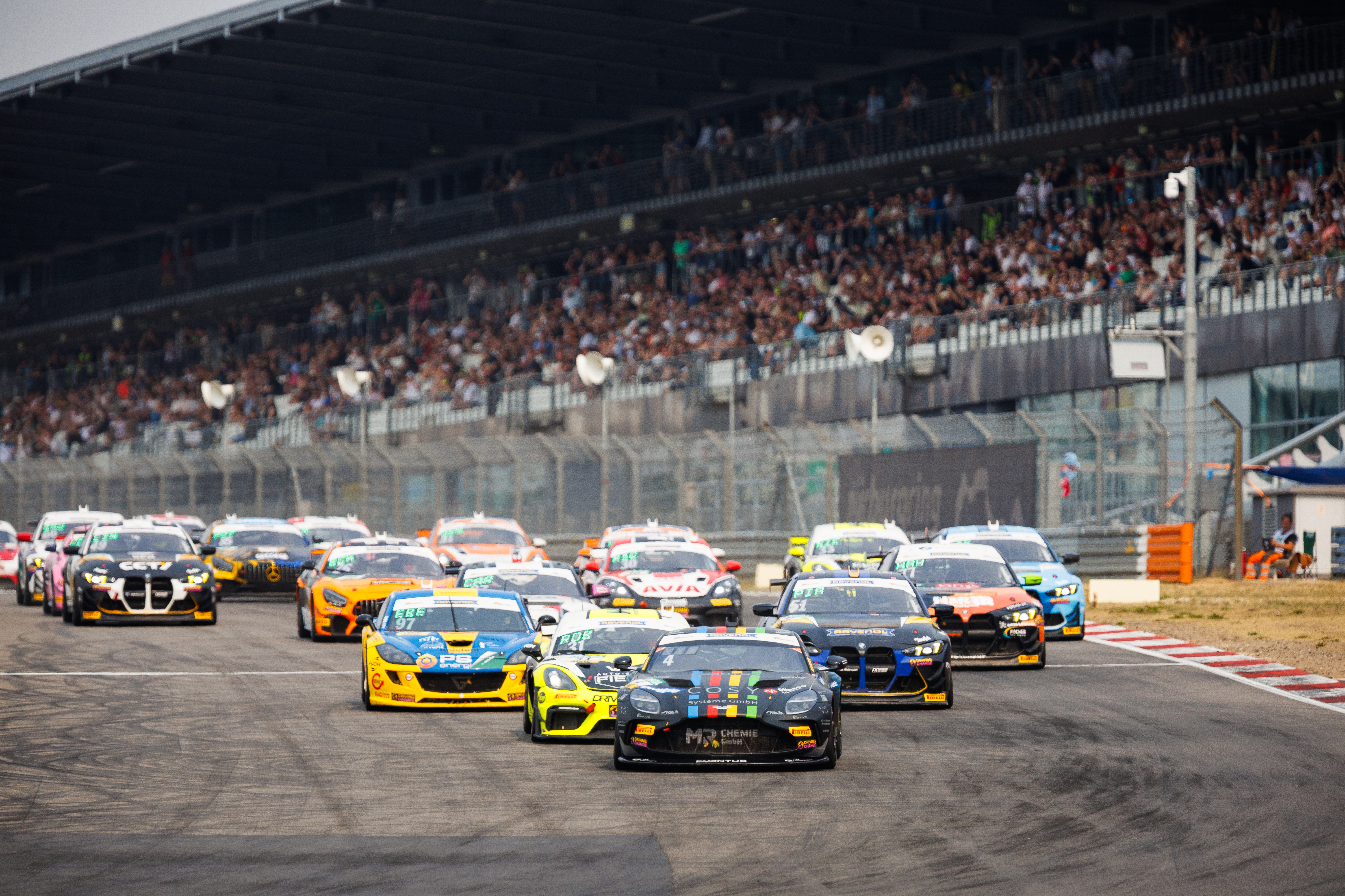 KRT Racing GT4 car on track